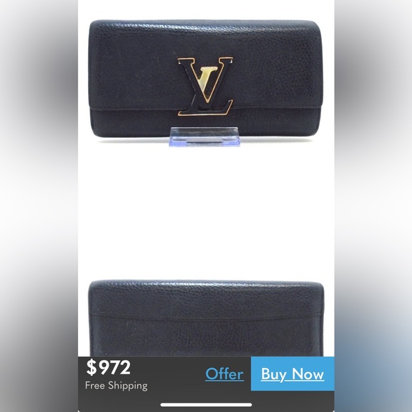 Louis Vuitton vintage Capucines Long Wallet in Magnolia Pink leather - Picture 15 of 15